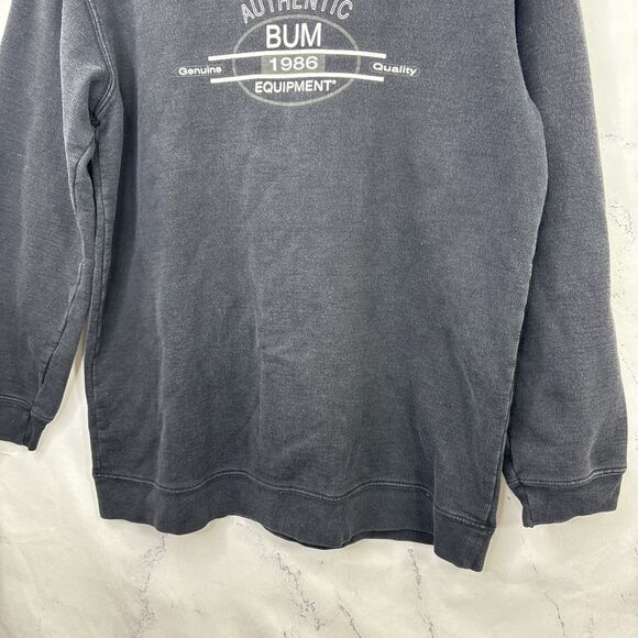 VTG B.U.M. Equipment Sweatshirt Youth XL BUM 90s Crew Neck Pullover Logo 1990s - Picture 9 of 16